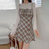 リボン付き ダイヤ柄 キャミソールワンピース | 17kg | 詳細画像44 