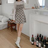 リボン付き ダイヤ柄 キャミソールワンピース | 17kg | 詳細画像45 