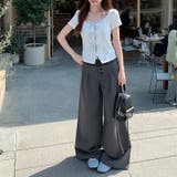 チェック柄ショート丈トップス | 17kg | 詳細画像16 