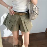 グリーン | ワークデザインショートパンツ | 17kg