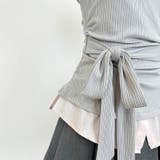 配色切替 フェイクレイヤード シャツセットアップ | 17kg | 詳細画像6 
