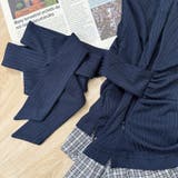配色切替 フェイクレイヤード シャツセットアップ | 17kg | 詳細画像9 