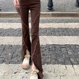 【SHOPLIST限定】韓国風シルエットをキレイに見せるフレアデニムパンツ | 17kg | 詳細画像14