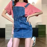 【SHOPLIST限定】女性らしいデニムサロペットスカート | 17kg | 詳細画像5 