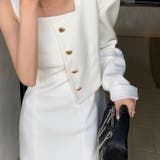 【SHOPLIST限定】上品で高級感のあるジャケット&ワンピースセットアップ | 17kg | 詳細画像7 