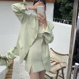 グリーン | 【赤字覚悟！処分セール】春夏トレンドのジャケット&ワンピースセットアップ | 17kg