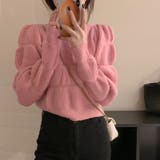 【SHOPLIST限定】女性らしい雰囲気のボリュームスリーブニットセーター | 17kg | 詳細画像14 