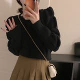 【SHOPLIST限定】女性らしい雰囲気のボリュームスリーブニットセーター | 17kg | 詳細画像20 