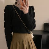 【SHOPLIST限定】女性らしい雰囲気のボリュームスリーブニットセーター | 17kg | 詳細画像21 