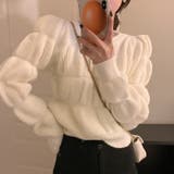 【SHOPLIST限定】女性らしい雰囲気のボリュームスリーブニットセーター | 17kg | 詳細画像9 