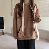 【SHOPLIST限定】シンプルながら程よくカジュアルフードパーカー | 17kg | 詳細画像8 
