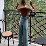 【赤字覚悟!処分セール】大人可愛いスタイルの裾フリルデニムパンツ | 17kg | 詳細画像6