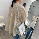 【SHOPLIST限定】上品で綺麗めな印象のバルーンスリーブブラウス | 17kg | 詳細画像12 