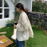 【SHOPLIST限定】上品で綺麗めな印象のバルーンスリーブブラウス | 17kg | 詳細画像3 