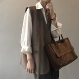 【赤字覚悟！処分セール】きちんと感も上品さもあるシンプルなベスト | 17kg | 詳細画像12 