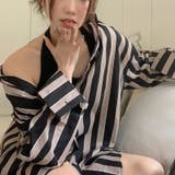 【SHOPLIST限定】ルーズシルエットのベーシックなストライプ柄シャツ | 17kg | 詳細画像12 
