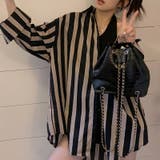 【SHOPLIST限定】ルーズシルエットのベーシックなストライプ柄シャツ | 17kg | 詳細画像5 