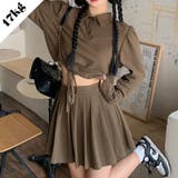 【赤字覚悟！処分セール】若く見えるポロTシャツ&プリーツスカートセットアップ | 17kg | 詳細画像1 
