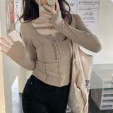 【赤字覚悟！処分セール】タイトなシルエットのハーフボタンTシャツ | 17kg | 詳細画像3 