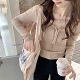 【赤字覚悟！処分セール】タイトなシルエットのハーフボタンTシャツ | 17kg | 詳細画像4 