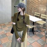 【SHOPLIST限定】程よいフィット感の袖カットデザインTシャツ | 17kg | 詳細画像16 