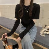 【SHOPLIST限定】程よいフィット感の袖カットデザインTシャツ | 17kg | 詳細画像20 