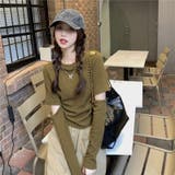 【SHOPLIST限定】程よいフィット感の袖カットデザインTシャツ | 17kg | 詳細画像3 