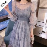 【SHOPLIST限定】程よいシースルー感のあるバルーン袖ワンピース | 17kg | 詳細画像1 