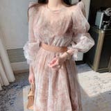 【SHOPLIST限定】程よいシースルー感のあるバルーン袖ワンピース | 17kg | 詳細画像11 