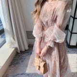 【SHOPLIST限定】程よいシースルー感のあるバルーン袖ワンピース | 17kg | 詳細画像12 
