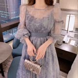 【SHOPLIST限定】程よいシースルー感のあるバルーン袖ワンピース | 17kg | 詳細画像2 