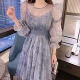 【SHOPLIST限定】程よいシースルー感のあるバルーン袖ワンピース | 17kg | 詳細画像3 