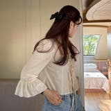 【SHOPLIST限定】デートでも普段着でも魅力的に。レース衿付きブラウス | 17kg | 詳細画像10 
