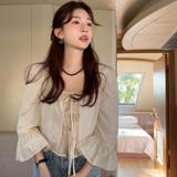 【SHOPLIST限定】デートでも普段着でも魅力的に。レース衿付きブラウス | 17kg | 詳細画像7 