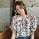 【SHOPLIST限定】韓国ファッションの個性的な花柄！ショートスリーブシャツ | 17kg | 詳細画像7 