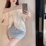 【SHOPLIST限定】光沢のあるバブルスリーブのシャツ | 17kg | 詳細画像3