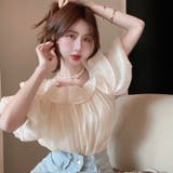 【SHOPLIST限定】光沢のあるバブルスリーブのシャツ | 17kg | 詳細画像7