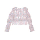 【SHOPLIST限定】動きとエレガンスをプラス。透かし編みニットトップス | 17kg | 詳細画像2