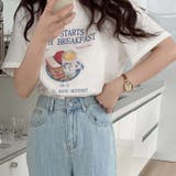 200gの綿素材！ドロップショルダーコットンプリントTシャツ | 17kg | 詳細画像1 