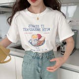 200gの綿素材！ドロップショルダーコットンプリントTシャツ | 17kg | 詳細画像5 