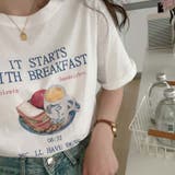 200gの綿素材！ドロップショルダーコットンプリントTシャツ | 17kg | 詳細画像7 