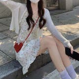 フランスの町に入ったような気分に。花柄キャミソールワンピース | 17kg | 詳細画像3 
