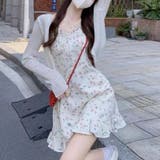 フランスの町に入ったような気分に。花柄キャミソールワンピース | 17kg | 詳細画像6 