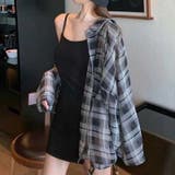 【SHOPLIST限定】日焼け対策に最適!ゆったりしたチェック柄長袖シャツ | 17kg | 詳細画像10