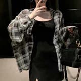 【SHOPLIST限定】日焼け対策に最適!ゆったりしたチェック柄長袖シャツ | 17kg | 詳細画像2