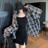 【SHOPLIST限定】日焼け対策に最適!ゆったりしたチェック柄長袖シャツ | 17kg | 詳細画像7