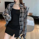 【SHOPLIST限定】日焼け対策に最適!ゆったりしたチェック柄長袖シャツ | 17kg | 詳細画像8