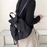 撥水のナイロン素材!カジュアルなアカデミックスタイルでバックパックリュック | 17kg | 詳細画像4