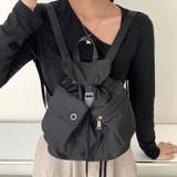 撥水のナイロン素材!カジュアルなアカデミックスタイルでバックパックリュック | 17kg | 詳細画像6
