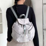 撥水のナイロン素材!カジュアルなアカデミックスタイルでバックパックリュック | 17kg | 詳細画像9